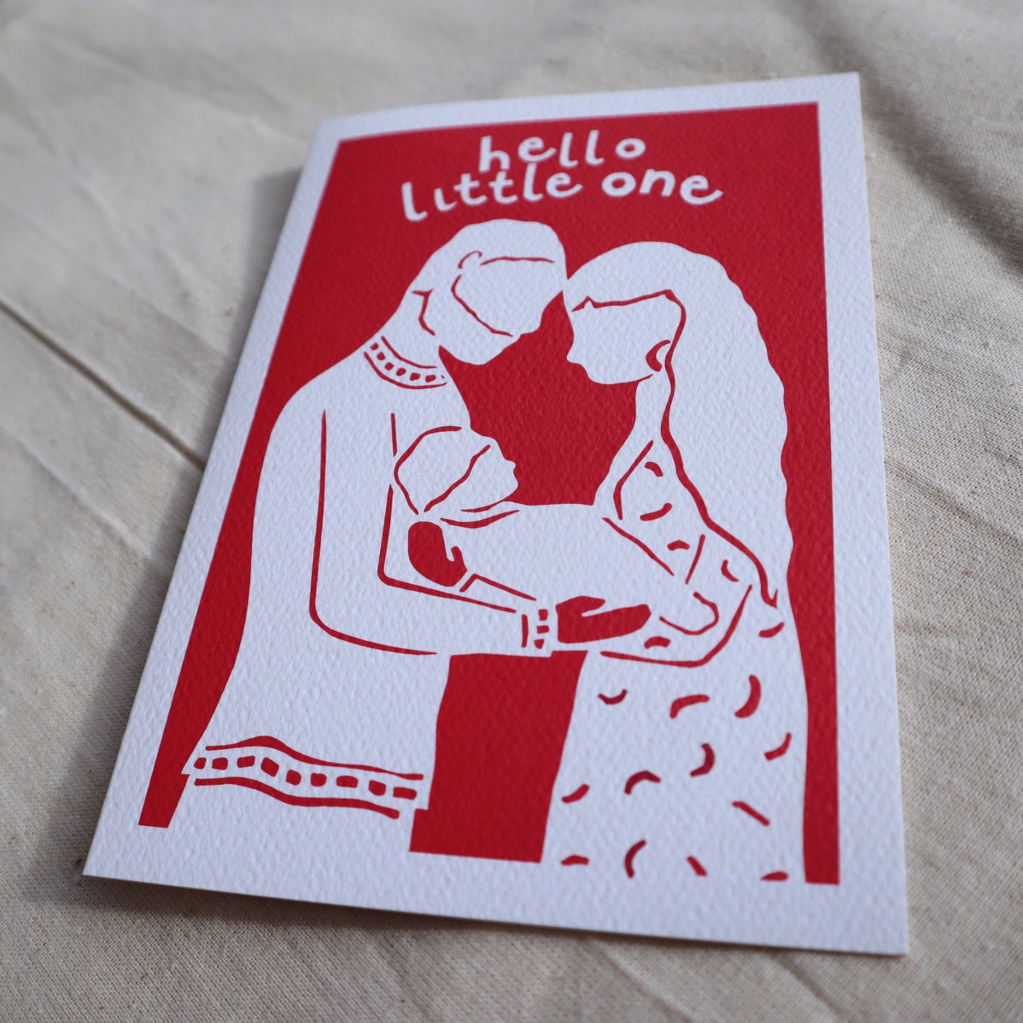 Hello Little One card