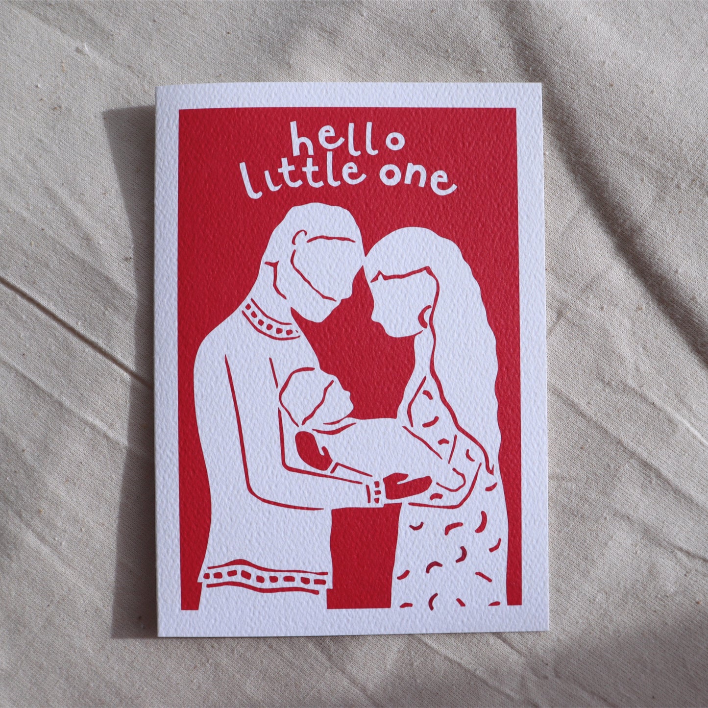 Hello Little One card