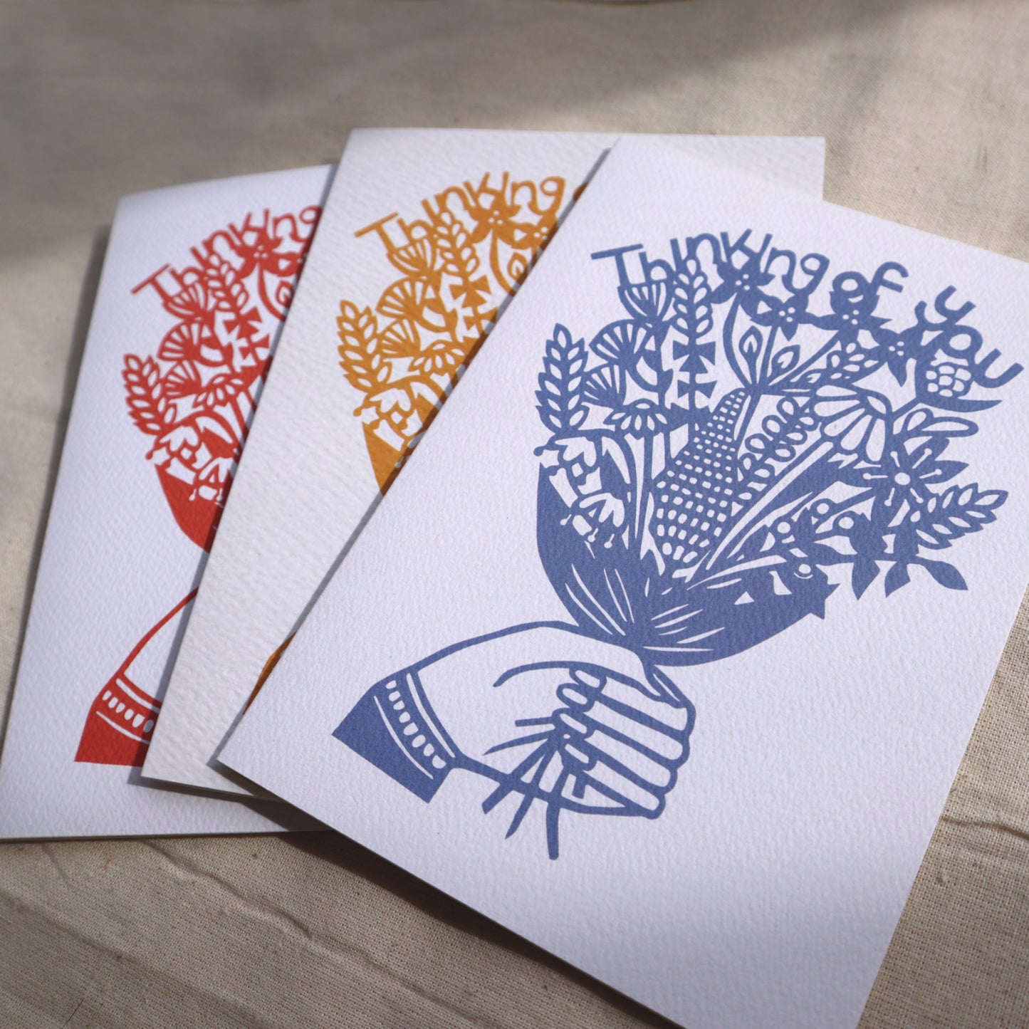 Thinking of You card - 3 colours