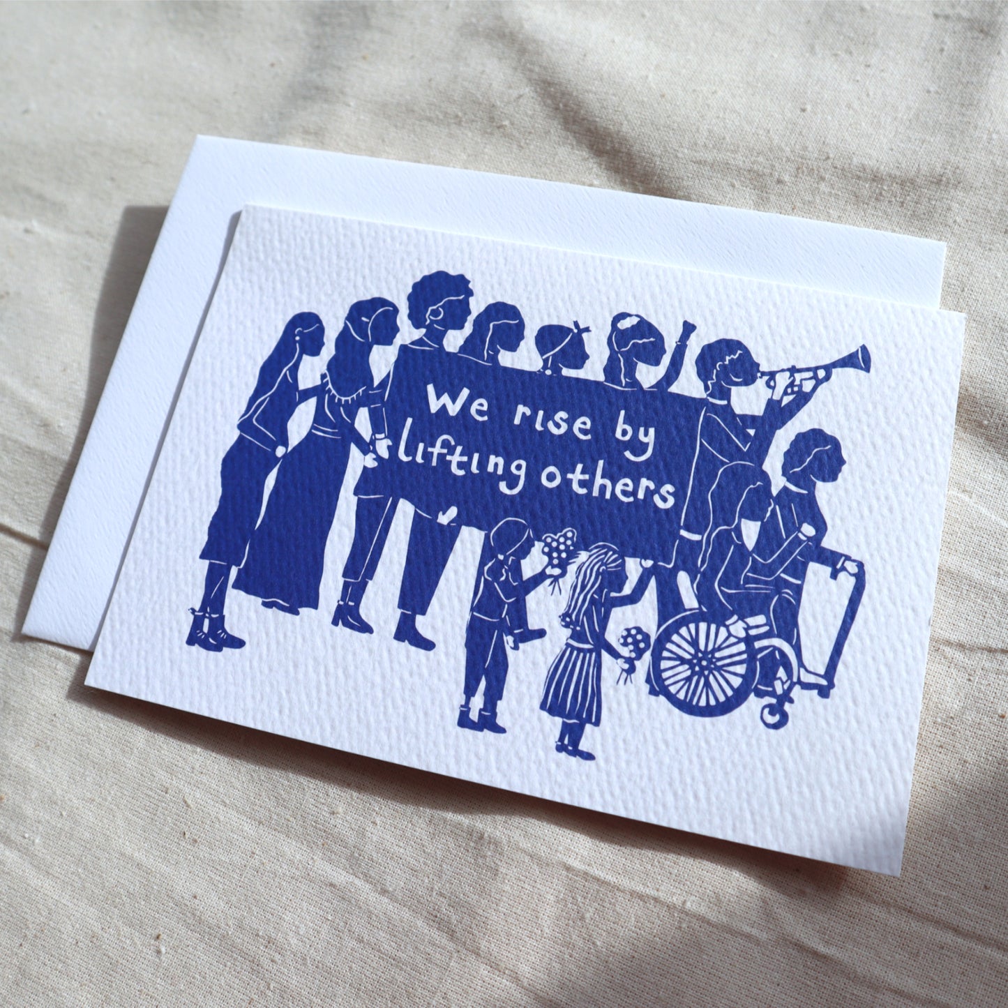 We Rise by Lifting Others Card