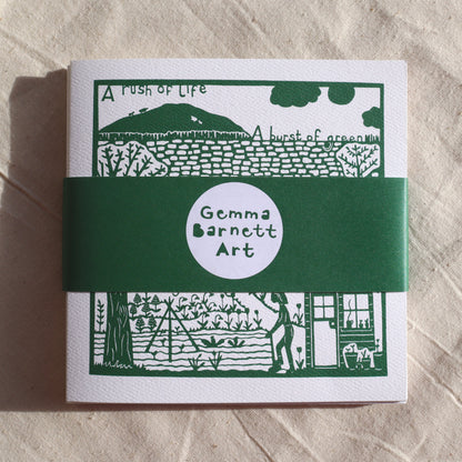 The Garden Series card pack of 4