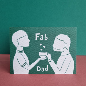 Fab Dad Card ~ Dad & Son