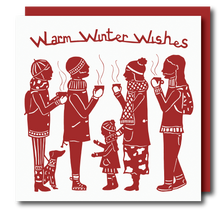 Load image into Gallery viewer, Christmas Card &#39;Warm Winter Wishes&#39;
