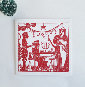 Christmas Card 'Christmas Table'
